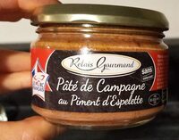 Pâte de campagne au piment d espelette