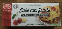 Cake aux Fruits, Pur Beurre et Cerises de Provence