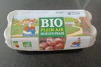 Bureland bio plein air œufs frais