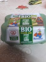 6 oeufs bio bureland