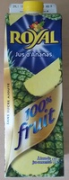 Jus d'ananas 100% fruit