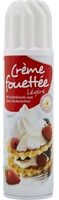Crème fouettée légère