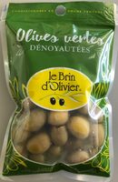 Olives vertes dénoyautées