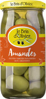 Olives vertes fourrées aux amandes