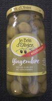 Olives vertes farcies au gingembre