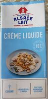 Crème liquide pour cuisson et liaison