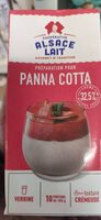 Préparation pour Panna cotta