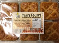 Gâteau carré fourré