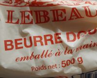 Beurre doux