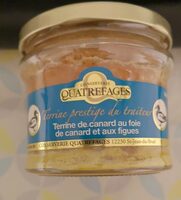 Terrine de canard au foie de canard et aux figues