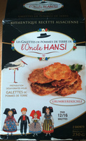 Galettes de pommes de terre de l'oncle Hansi