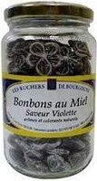 Bonbons au miel saveur violette
