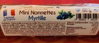 Mini nonnettes myrtille