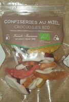 Confiseries au miel crocodiles bio