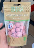 Bonbons au miel fraises bio