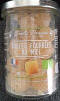 Boules fourrées au miel
