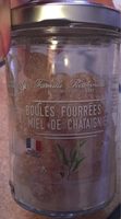 Boules fourrées au miel de chataignier