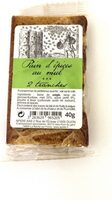 Pain D'épice 2 Tranches 40G