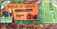 Pain d'épices au miel à l'ancienne - Figue