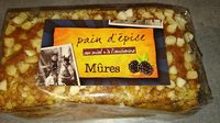 Pain d'épice au miel Mûres