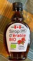 Sirop d’érable bio