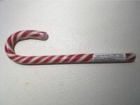 Canne en sucre d'orge fraise