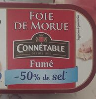 Foie de morue fumé