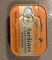 Sardines à l'huile de tournesol et au piment