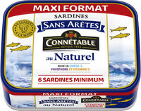 Sardines sans arêtes