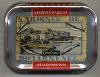 Sardines d'Argent Millésimées à l'Huile d'Olive vierge extra