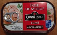 Foie de morue fumé au bois de hêtre
