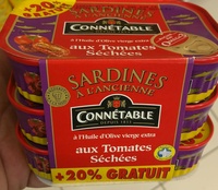 Sardines à l'ancienne aux Tomates Séchées