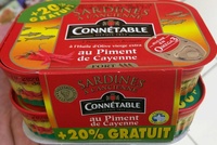 Sardines au Piment de Cayenne