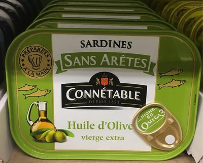Sardines sans aretes huile d\'olive