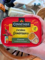 Sardines généreuses au piment