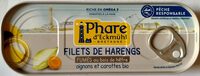 Filets de Harengs fumés, aux carottes oignons bio