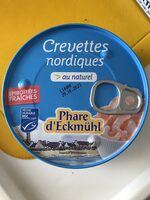 Crevettes Des Mers Froides Au Naturel