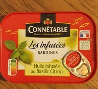 Les infusées sardines Basilic Citron
