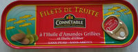Filets De Truite Huile Olive+amandes Connetable