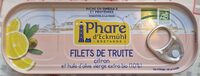 Filets de truite citron et huile d'olive vierge extra bio