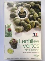 Lentilles Vertes de France Filière