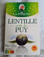 Lentilles Vertes du Puy
