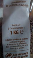 Lentilles vertes