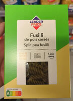 Split pea fusilli