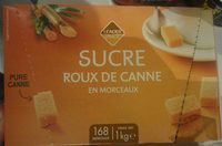 Sucre roux de canne en morceaux
