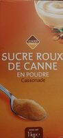 Sucre roux de canne en poudre
