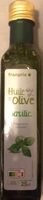 Huile d'olive basilic