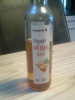 Vinaigre de vin blanc aromatisé noix 6%
