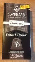 Espresso Classique compatible Nespresso