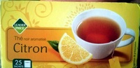 Thé noir aromatisé citron